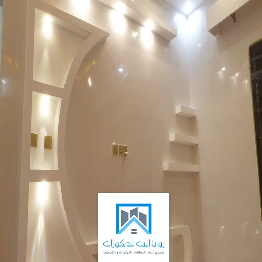 ديكور جبس صالة جدة