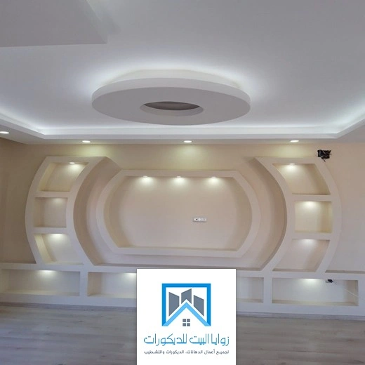 ديكور جبس صالة جدة