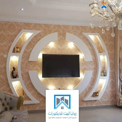 ديكور تلفزيون جبس في جدة