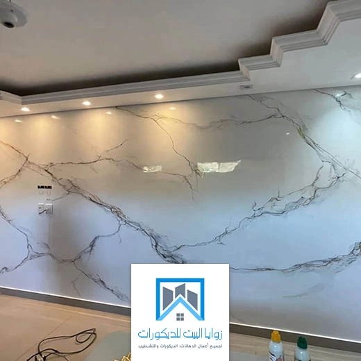 تركيب شبيه الرخام بجدة