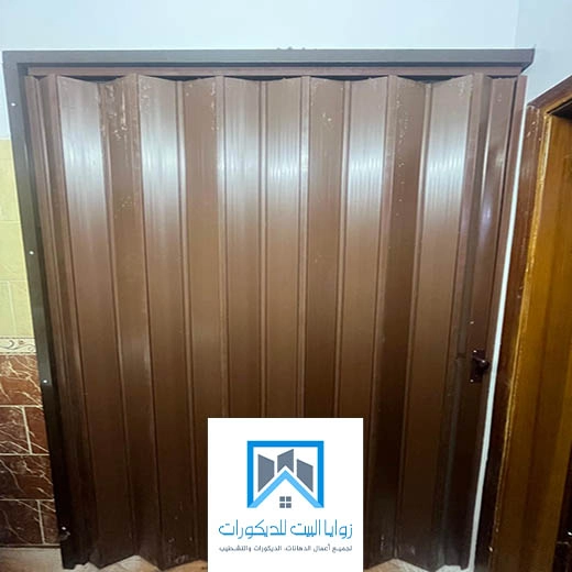 ابواب اكورديون فلل جدة