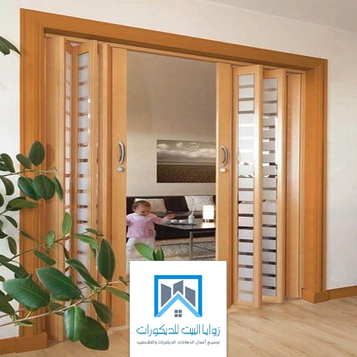 ابواب اكورديون فلل جدة