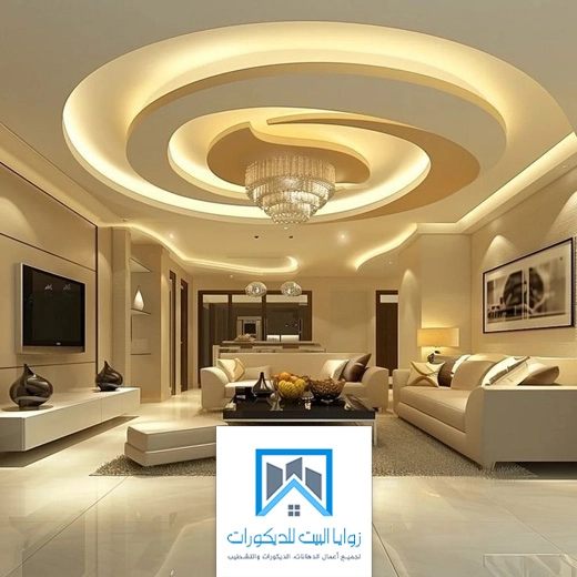 اسقف جبس بورد دوائر بجده