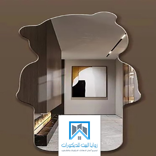 مرايا جدارية كبيرة بجده