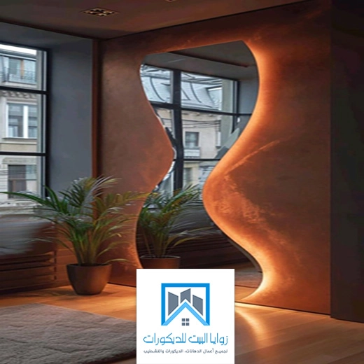 اشكال مرايات الحائط في جده