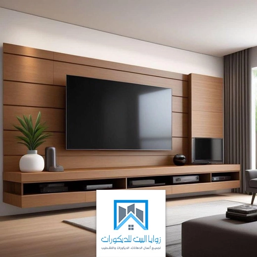 ديكورات شاشه خشب بجده