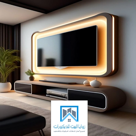 ديكور شاشة مجالس في جده