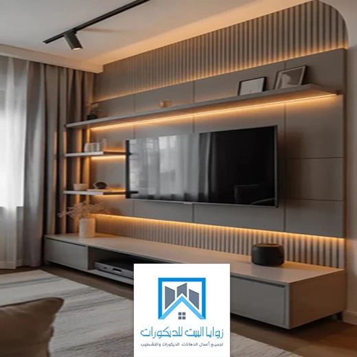 ديكور شاشات تلفزيون جدة