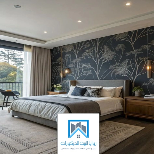 ورق جدران لغرف النوم في جده