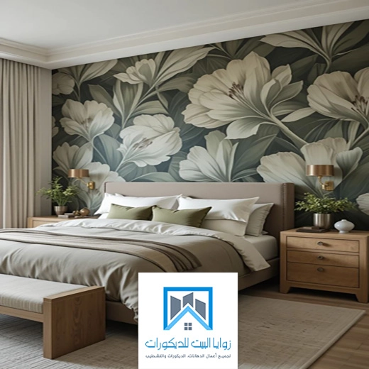 ورق جدران لغرف النوم في جده