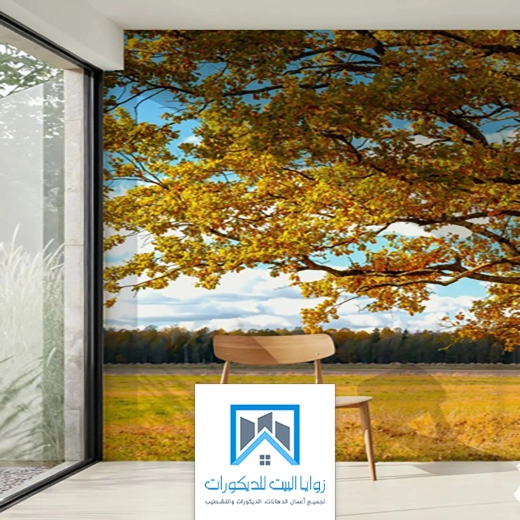 اشكال ورق جدران في جده