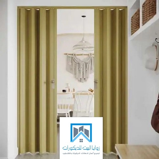 ابواب اكورديون جلد مودرن جدة