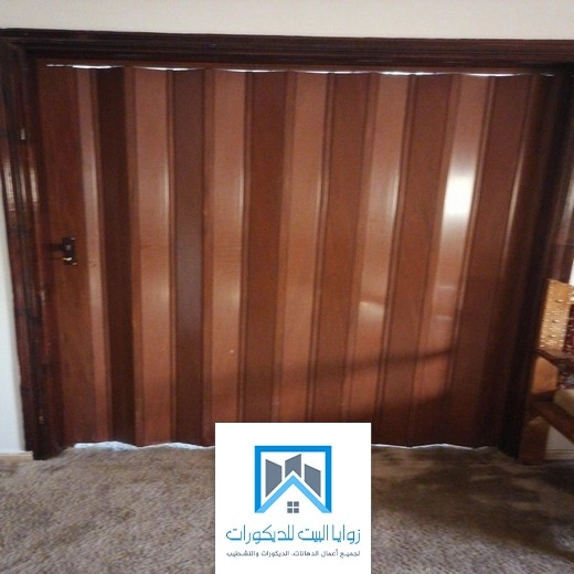باب اكورديون جلد للصالات جدة