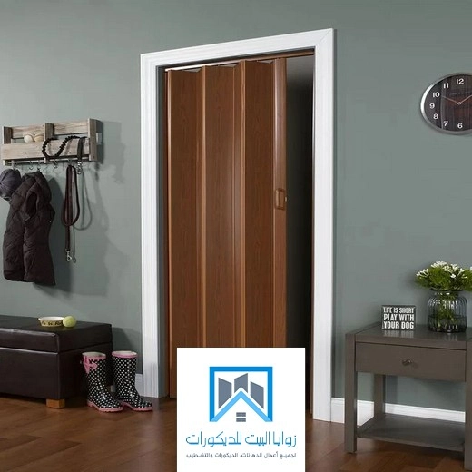 باب اكورديون جلد للصالات جدة