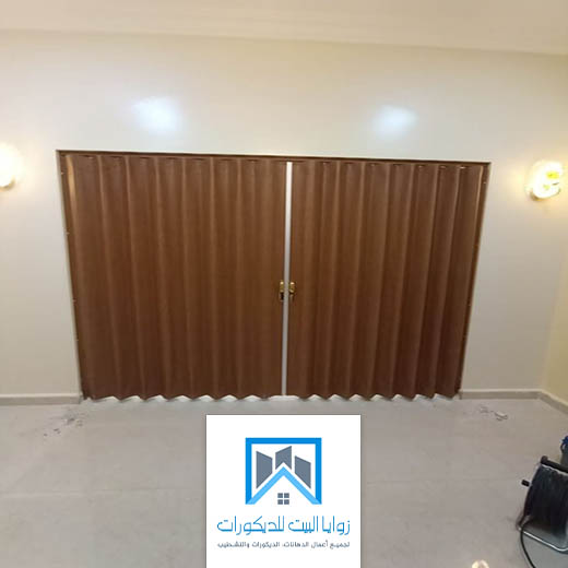 ابواب اكورديون سحاب للصالات جدة