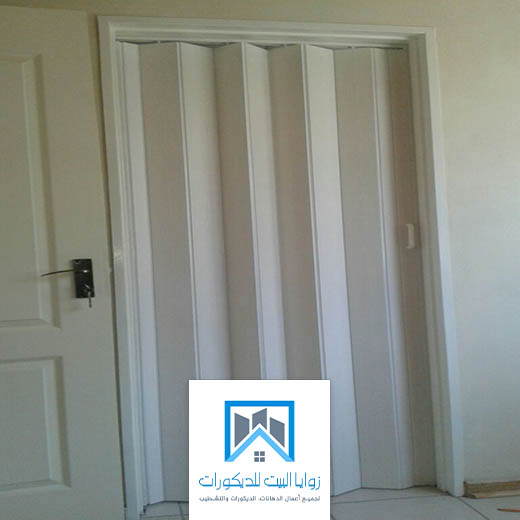 باب اكورديون سحاب للغرف بجدة